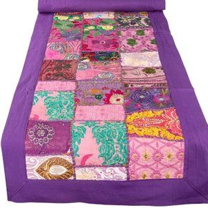 Boho Gypsy Embroidered Table Cloth 60x20
